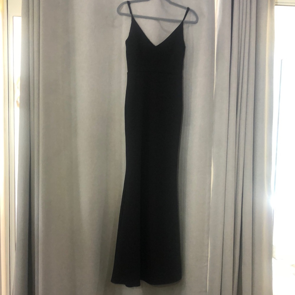 MAKE ME AN OFFER!!!! Lulus BLACK formal dress size XS